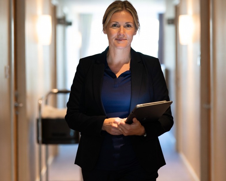 Hospitality leaders in a staffing meeting